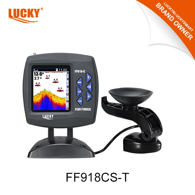 Lucky Bait Boat Fish Finder DOT-Matrix Display FF918CS-T