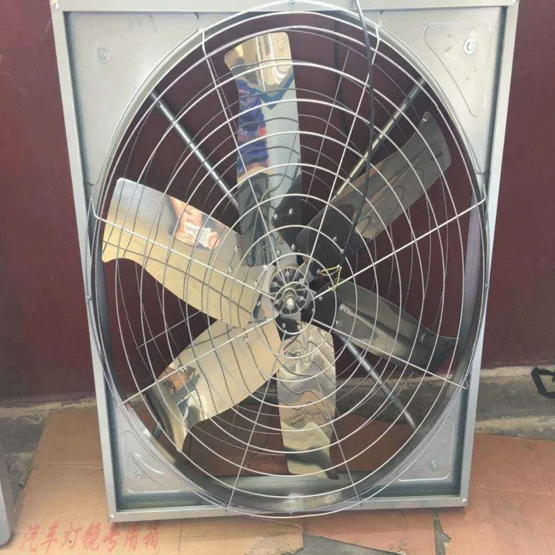 Промышленная вентиляционная система вентилятора охлаждения Axial Flow с низким уровнем шума Вытяжной вентилятор для тепличного пареня