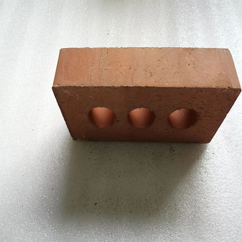 Red Perforated Clay Bricks for Construction