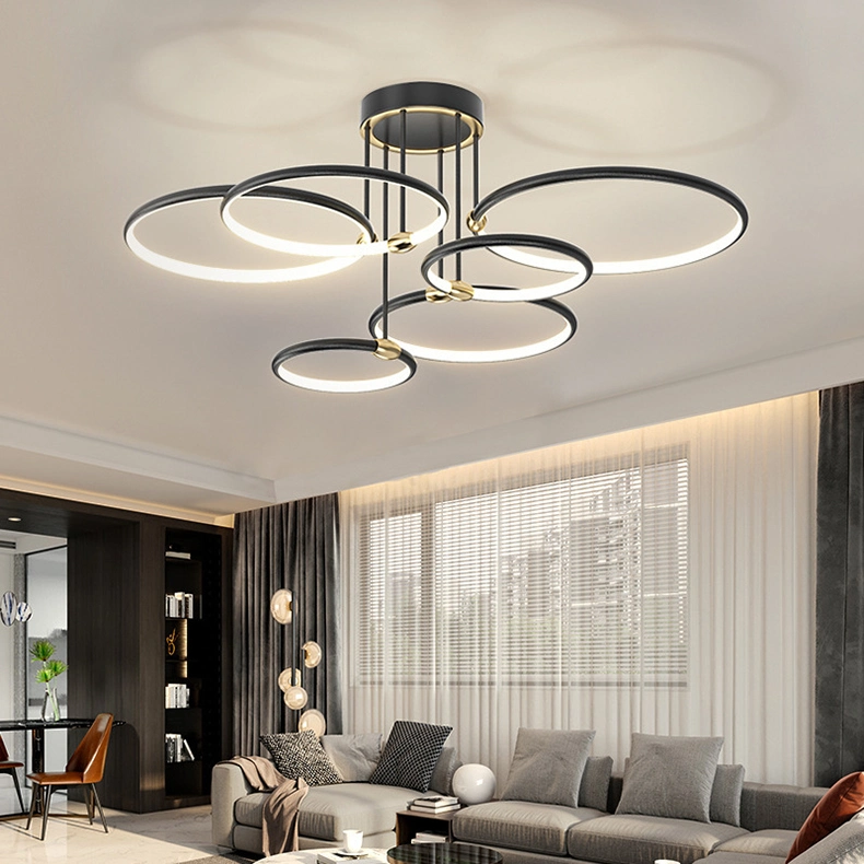 2023 New Launch Tpstarlite Contemporary Acrylic Ceiling Lamp LED Lighting Circle Ceiling Lamps Bedroom Ceiling Lamp