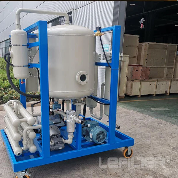 100lpm Zlyc-100 High-Efficiency Vacuum Lubricant Oil Purifier Filter Machine