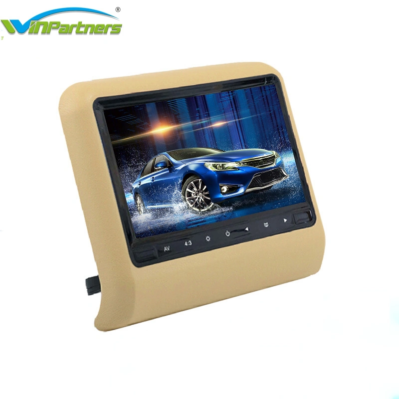 Lecteur DVD d'appuie-tête de voiture portable à écran LED HD de 9 pouces Lecteur DVD de voiture avec USB/SD/Jeux