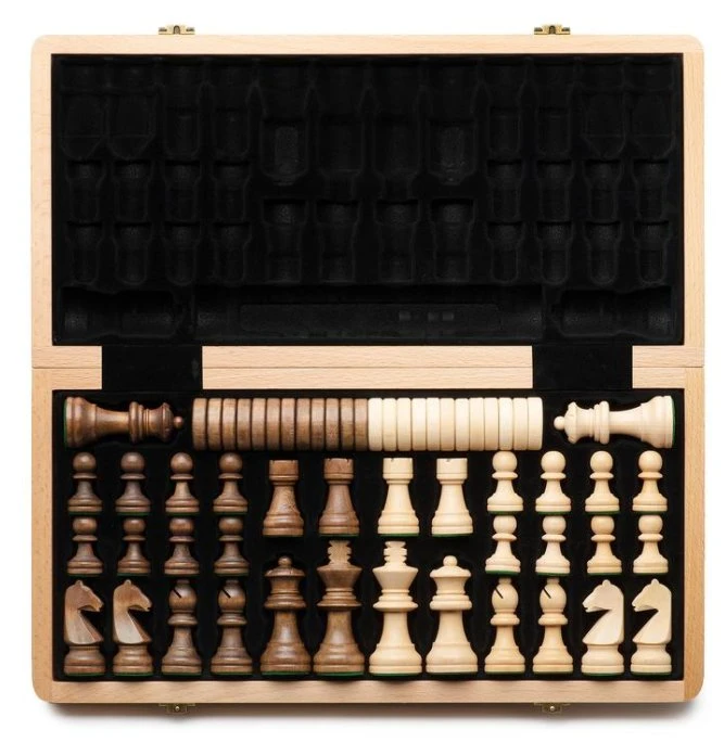 Wooden Chess Set Wooden Backgammon Chess Board