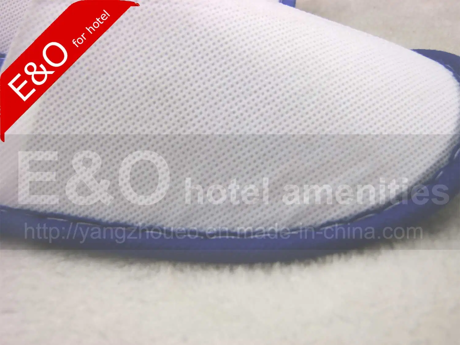 Cheap Disposable EVA Non-Woven Slippers with Sponge Sole