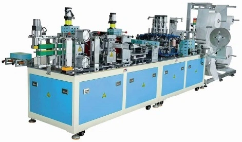 Fully Automated 5 Layer Non-Woven Fabric KN95 Mask Machine with Single Packing