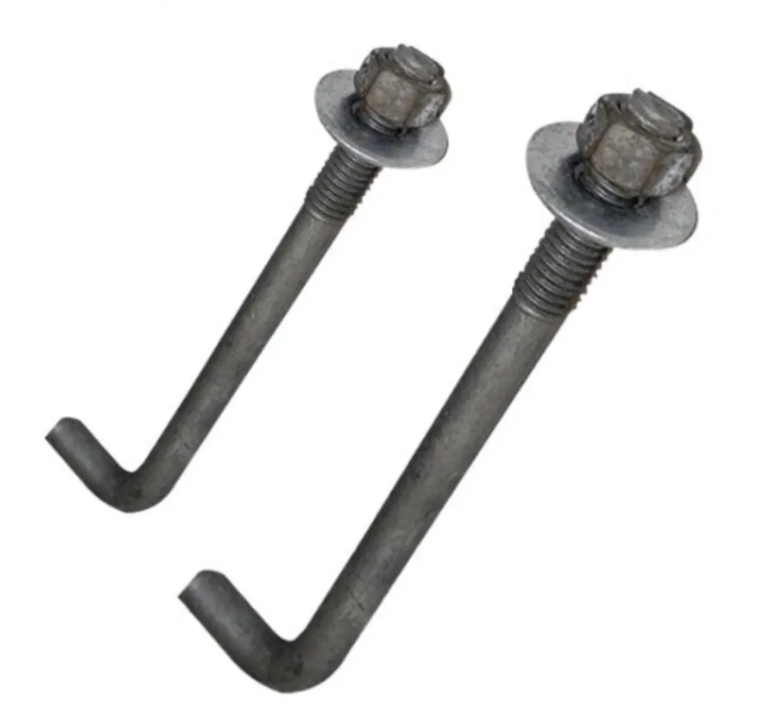 Forming Accessories Concrete Nut Washer with L Type Foundation Anchor Bolt