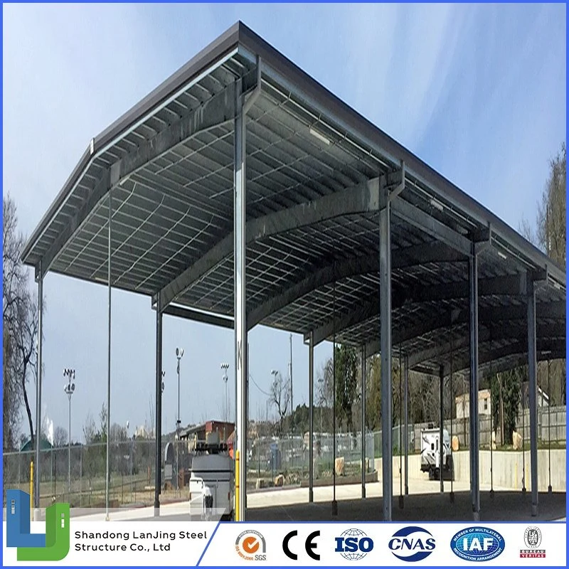 Steel Structure Warehouse Construction Galvanized Q235 Q355 H Section Shed Storage Metal for Prefab Workshop