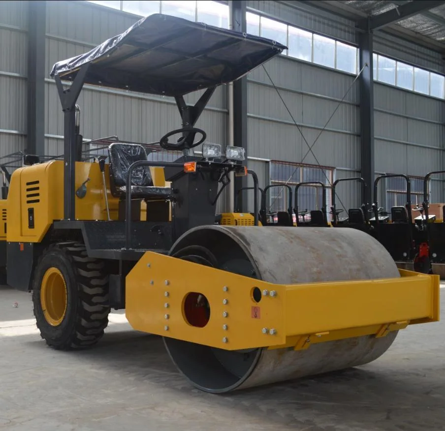 La PME-R3500 de 3,5 toneladas vibratorio de tambor hidráulico de un solo Road Roller