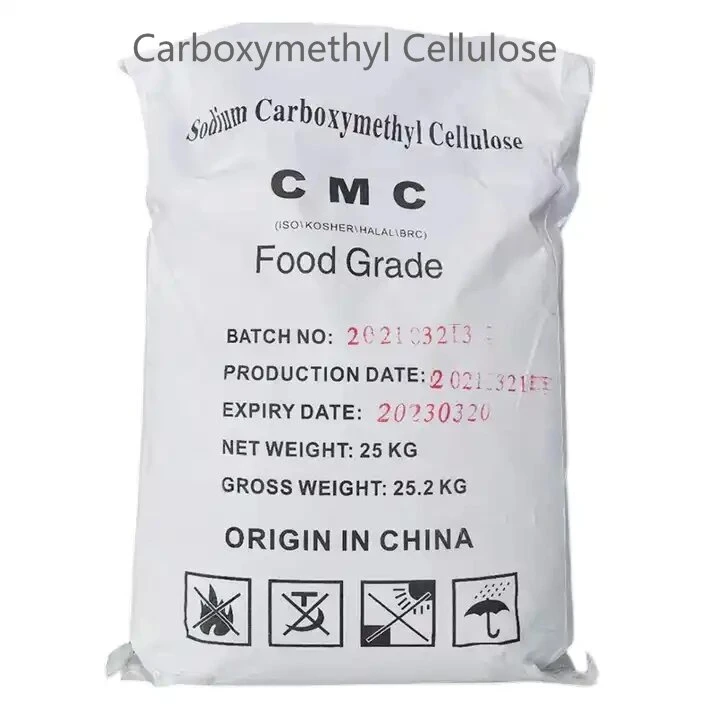 Bulk Sale Food/Industrial Grade Thickener CMC Emulsifier Sodium Carboxymethyl Cellulose