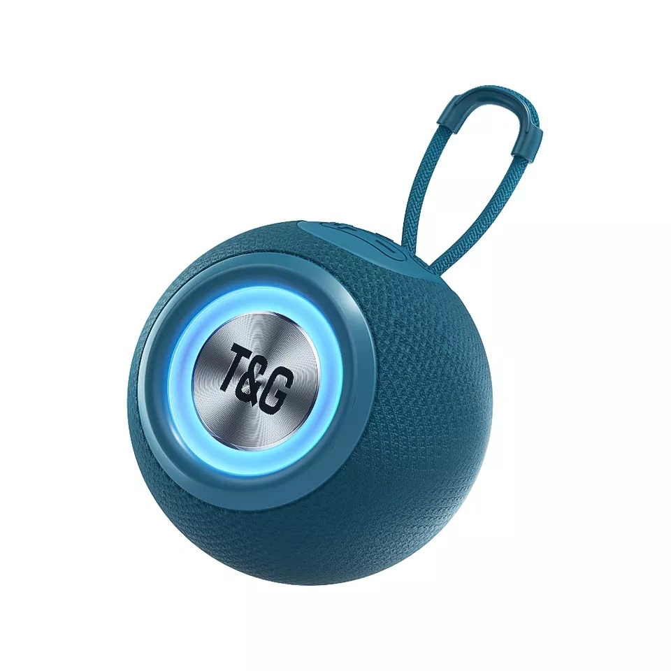 Tg337 New Portable Round Bt5.0 Mini 3D Stereo Surround Subwoofer Outdoor Waterproof Loudspeaker Tg337