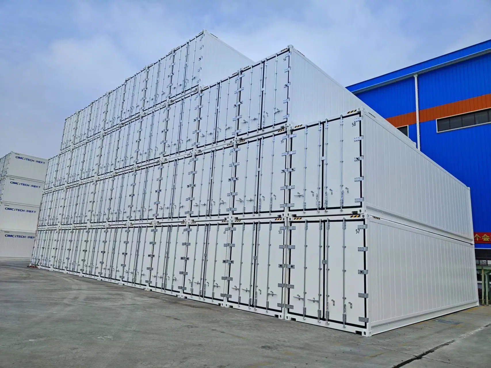 PU Panel Refrigeration Food Storage Cool Frozen Chiller Vegetable Freezing Onion Container Freezer Cold Storage Room