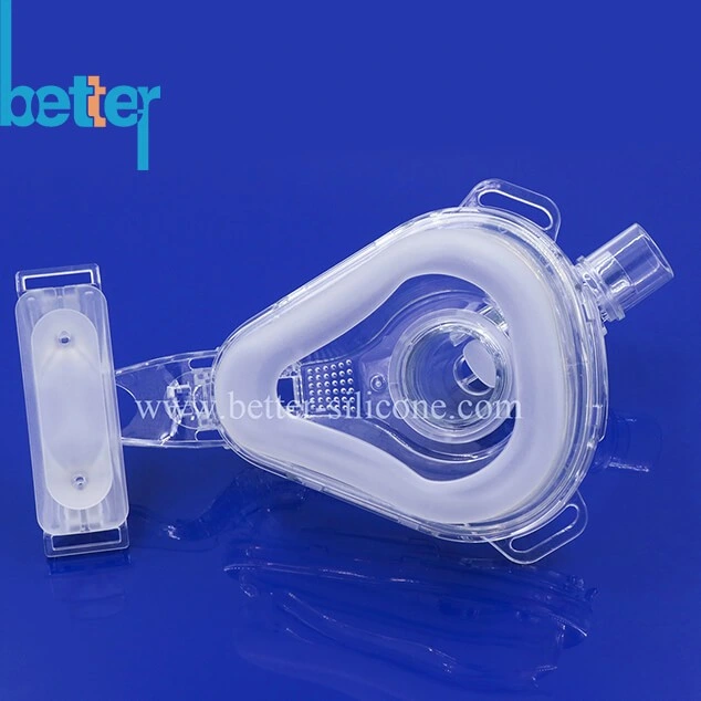 Custom Portable Medical Plastic Oxygen Mask for Resuscitator Parts