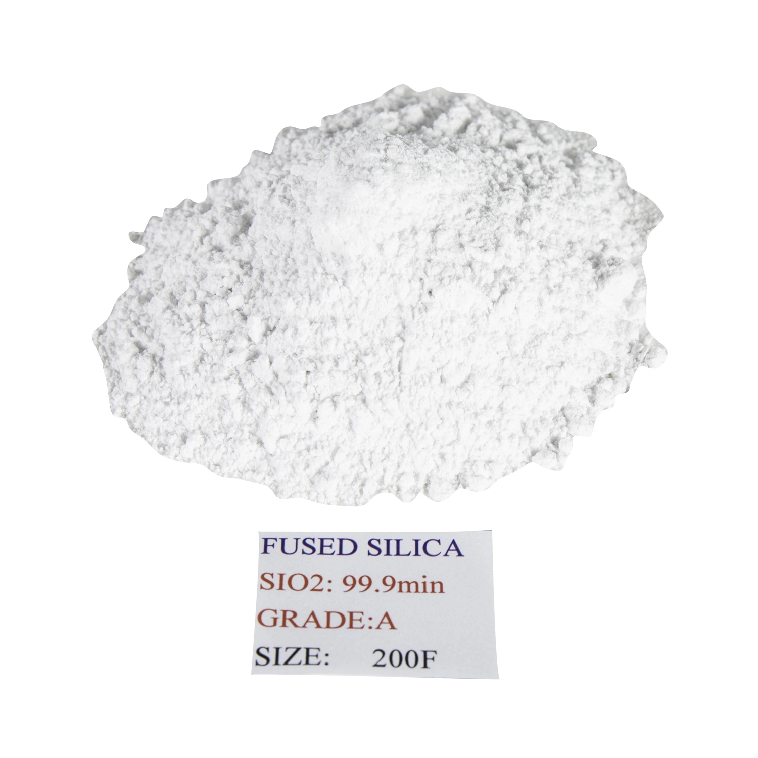 A Grade 200f Fused Silica Powder with Top Quality for Refractories Sainuo Quartz