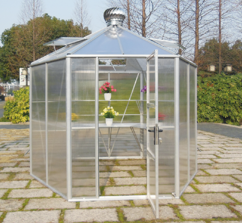 Central Garden Intelligent Agriculture Multi-Span Glass Arch PE/Po Plastic Greenhouse