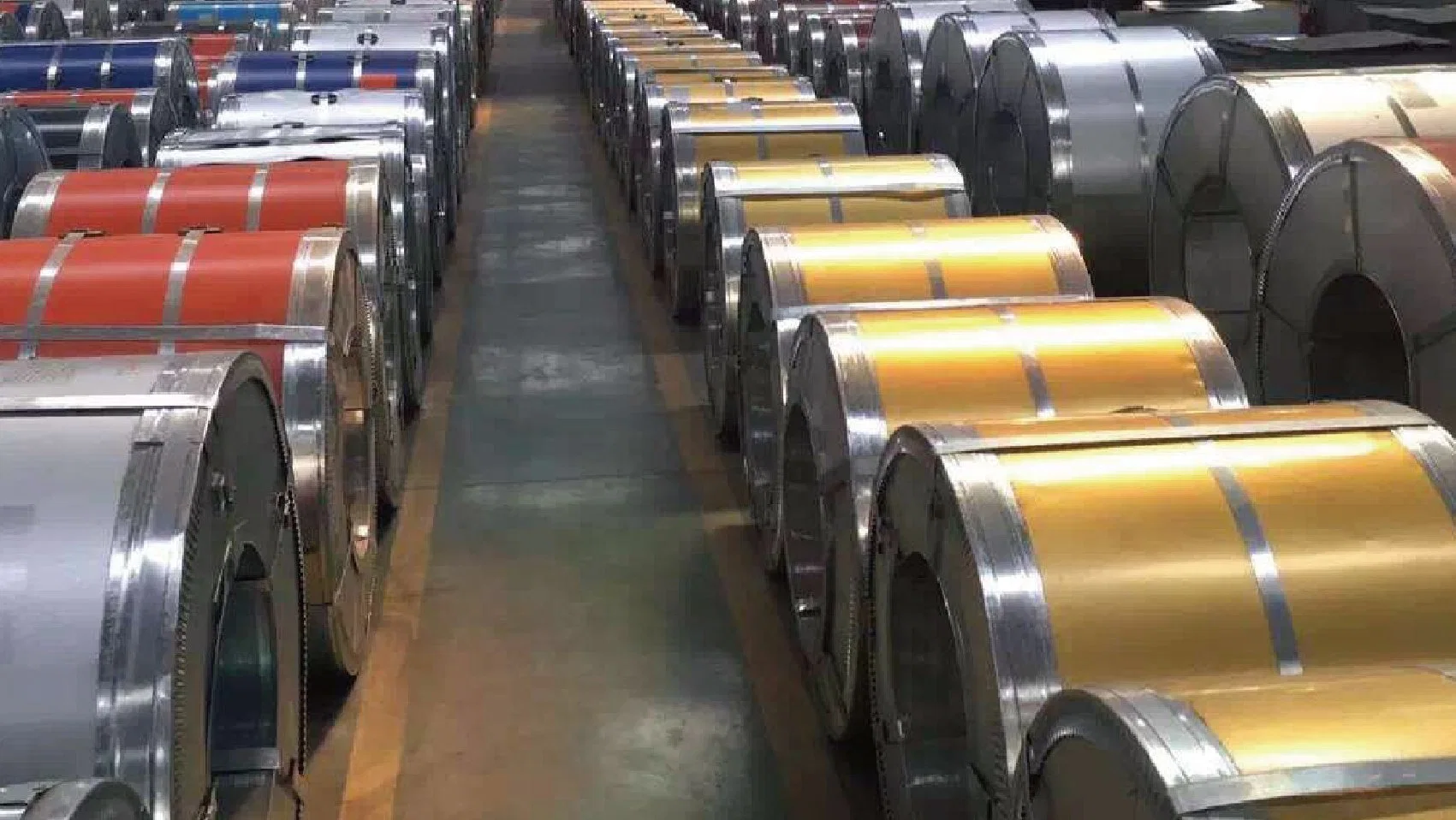 Good Quality PPGI PPGL ASTM Aluminium Zinc Coated Gi Color Painted Steel Coil Galvanized Steel Coil for Sale