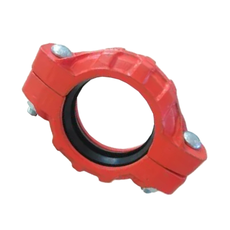 2 1/2 Inch Pipe Rigid Ductile Iron Grooved Coupling for Fire Fighting