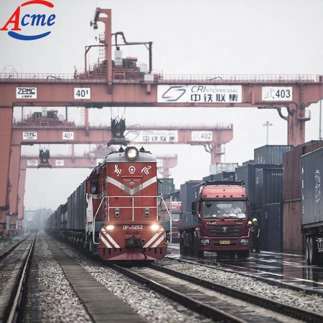 Tren rápido envío de contenedores desde China a Tashkent/Almaty/Bishkek