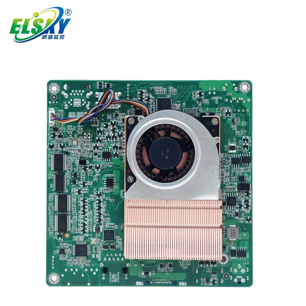 Elsky Nano-Itx Motherboard with CPU Broadwell 5th Gen Core I3-5010u 5020u DDR3 RJ45 LAN 4K Display Nano5f