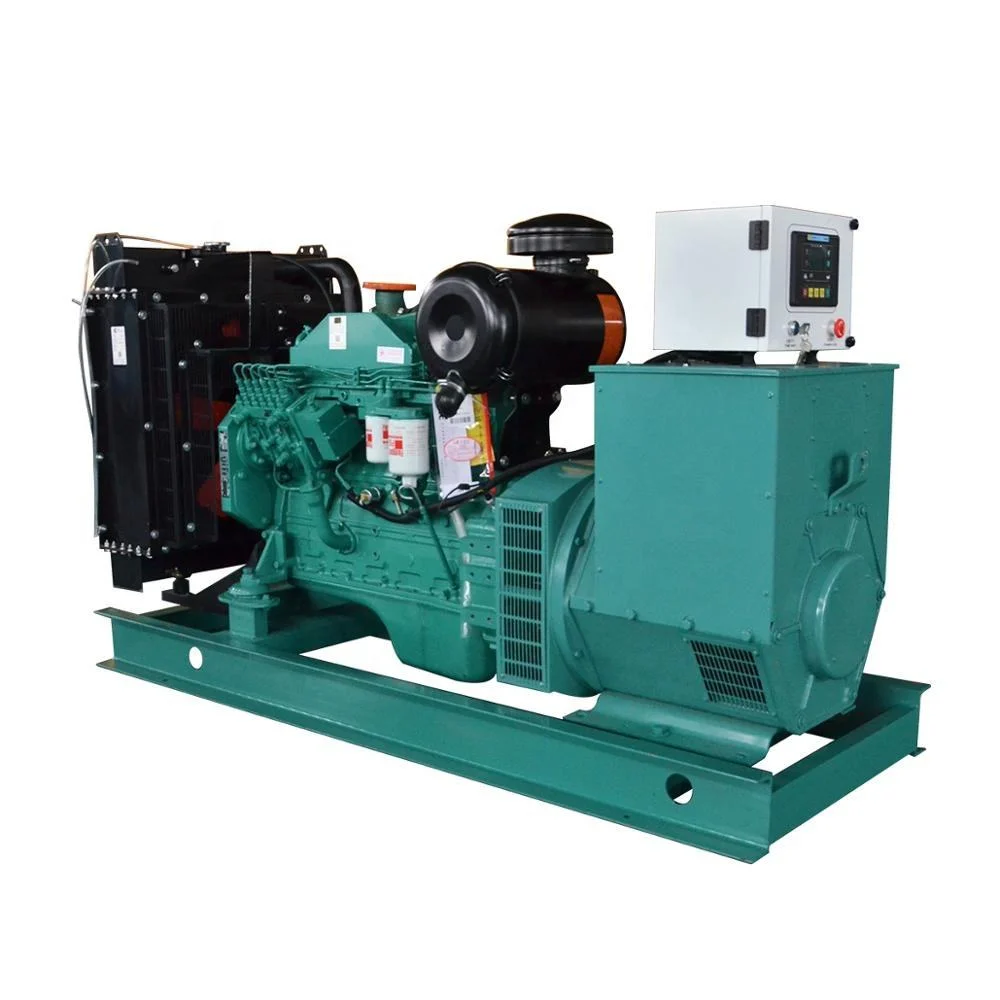 100kw/125kVA 6BTA5.9-G2 محرك كهربائي 125kVA مولد ديزل بدون وقود