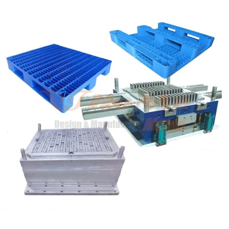 China Injection Molding Making Heavy Duty HDPE Plastic Pallet Injection Mould