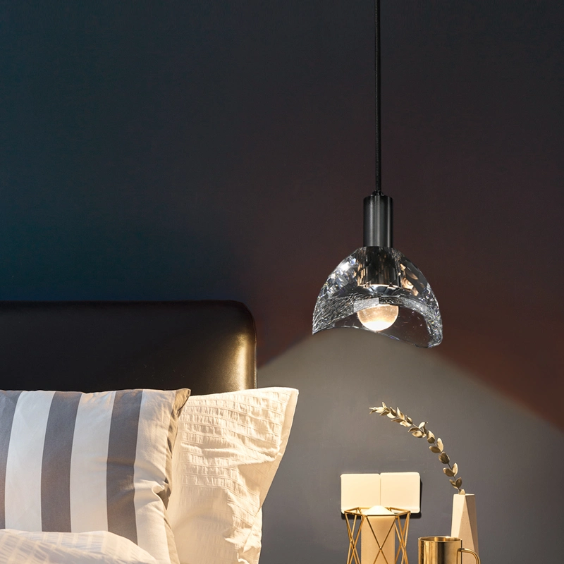 Modern Crystal Pendant Light Bedroom LED Nordic Designer Dining Room Bar Interior Living Room Pendant Lamp (WH-AP-162)