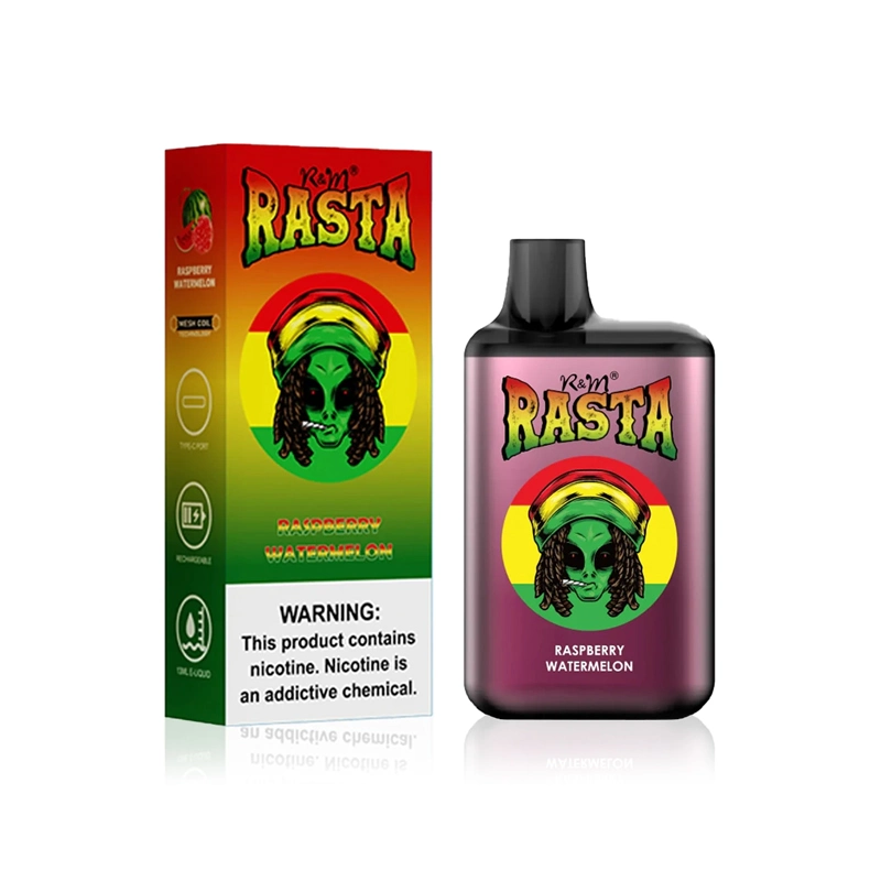 R&amp;M Rasta 5500 Puffs Zbood Daniel Infinity Mexican Ultra rápido Eck Electronic R&amp;M Rasta 5500 Puffs VAPE desechable