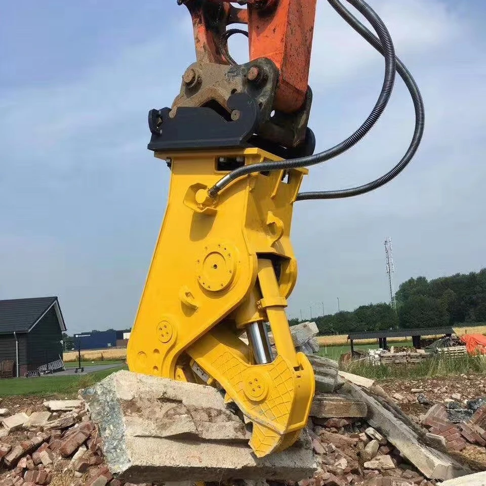 R200W con sistema hidráulico de la excavadora fijo pulverizador pulverizador pulverizador, mecánica, hidráulica trituradora, trituradora de concreto de piezas de maquinaria de construcción