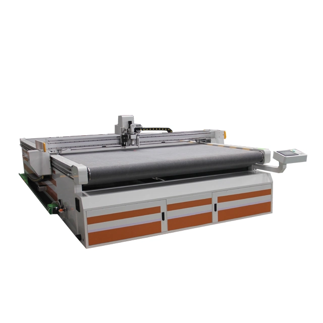 CNC Oscillating Knife Cutting Machine for Leather, Cloth, Carton