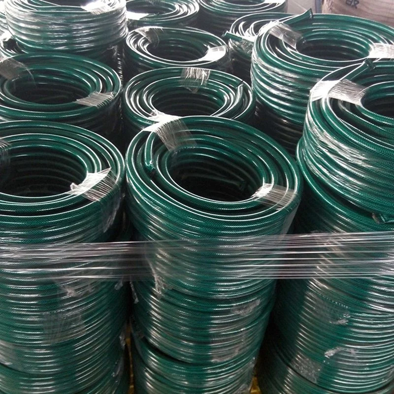 PVC Reinforced Garden Water Hose with Braided Polyester Thread