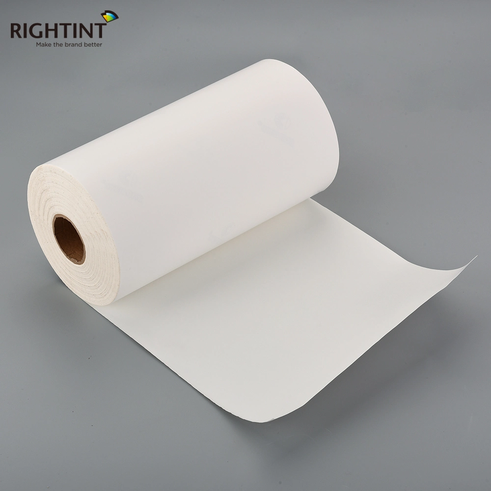 Adhesivo mate de impresión flexográfica PP papel sintético de color blanco mate