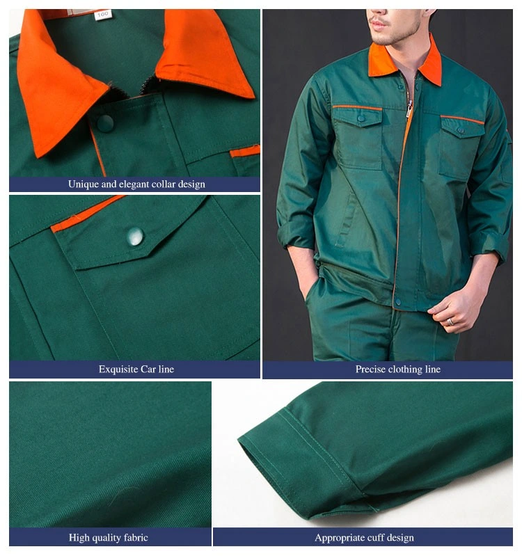 Classical Design Carpenter Men Boiler Worker Suit Workwear Work Uniform