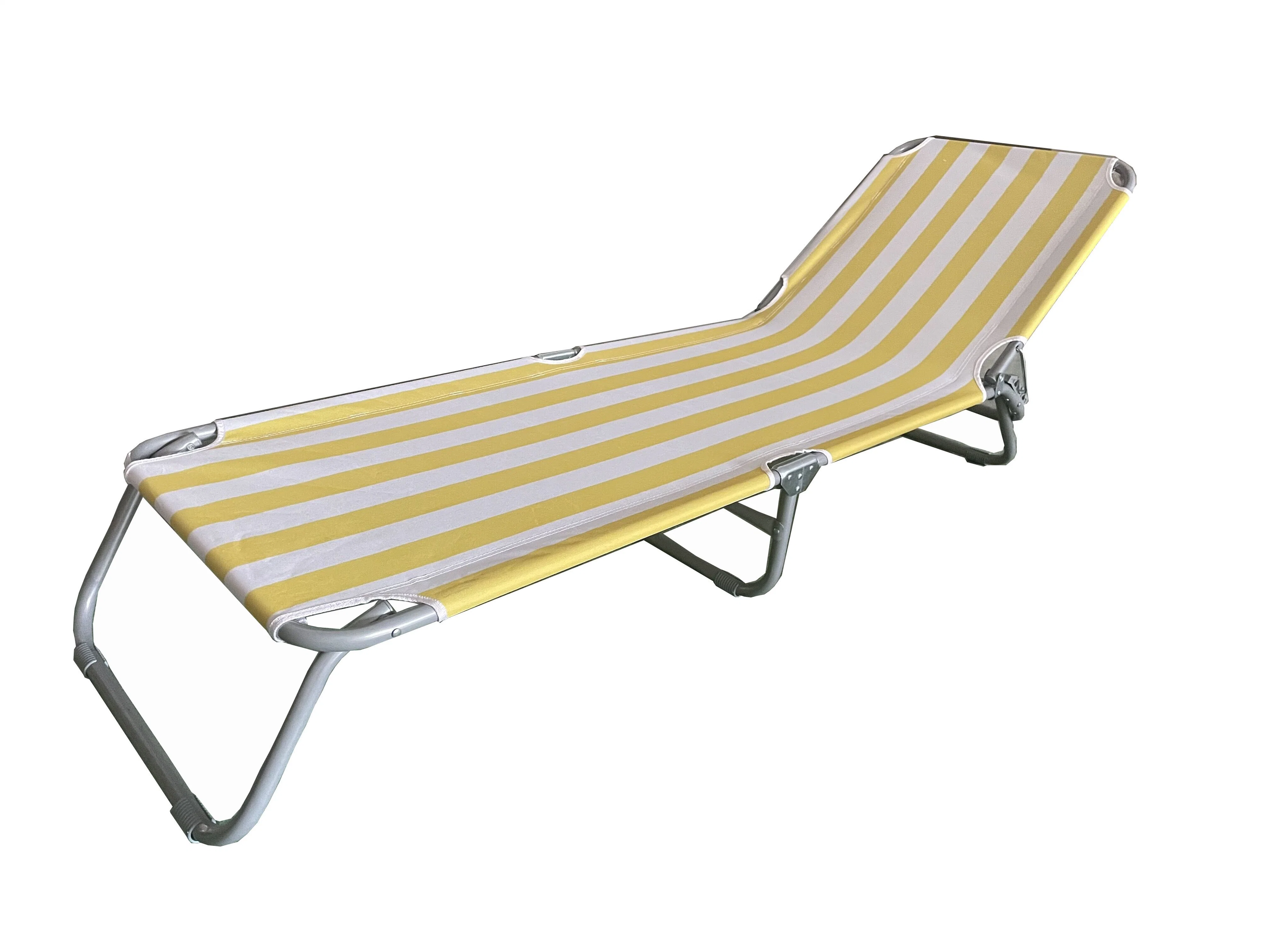 Portal Adjustable Folding Reclining Sun Lounger Beach Bed in Stock