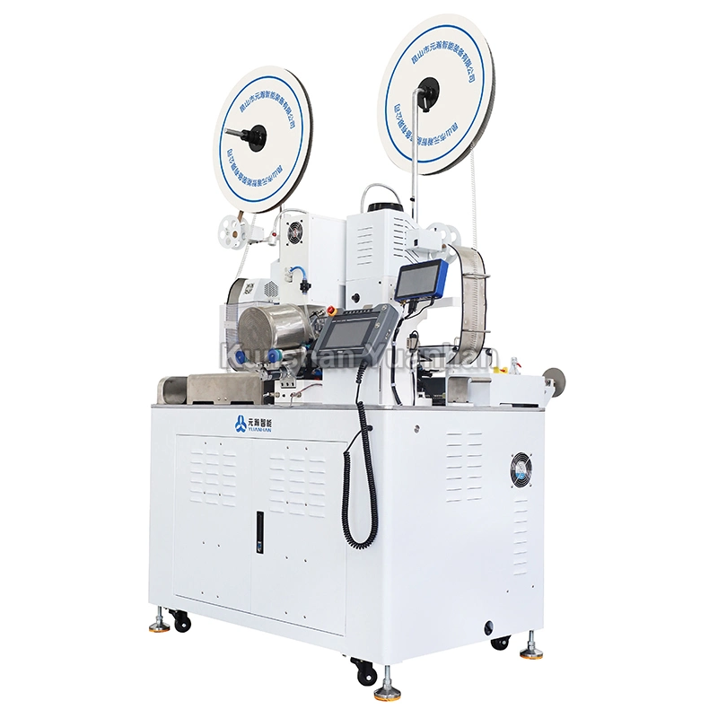 Fully Automatic Two Ends Wire Cut Strip and Crimp Machine with Double Head Sealing