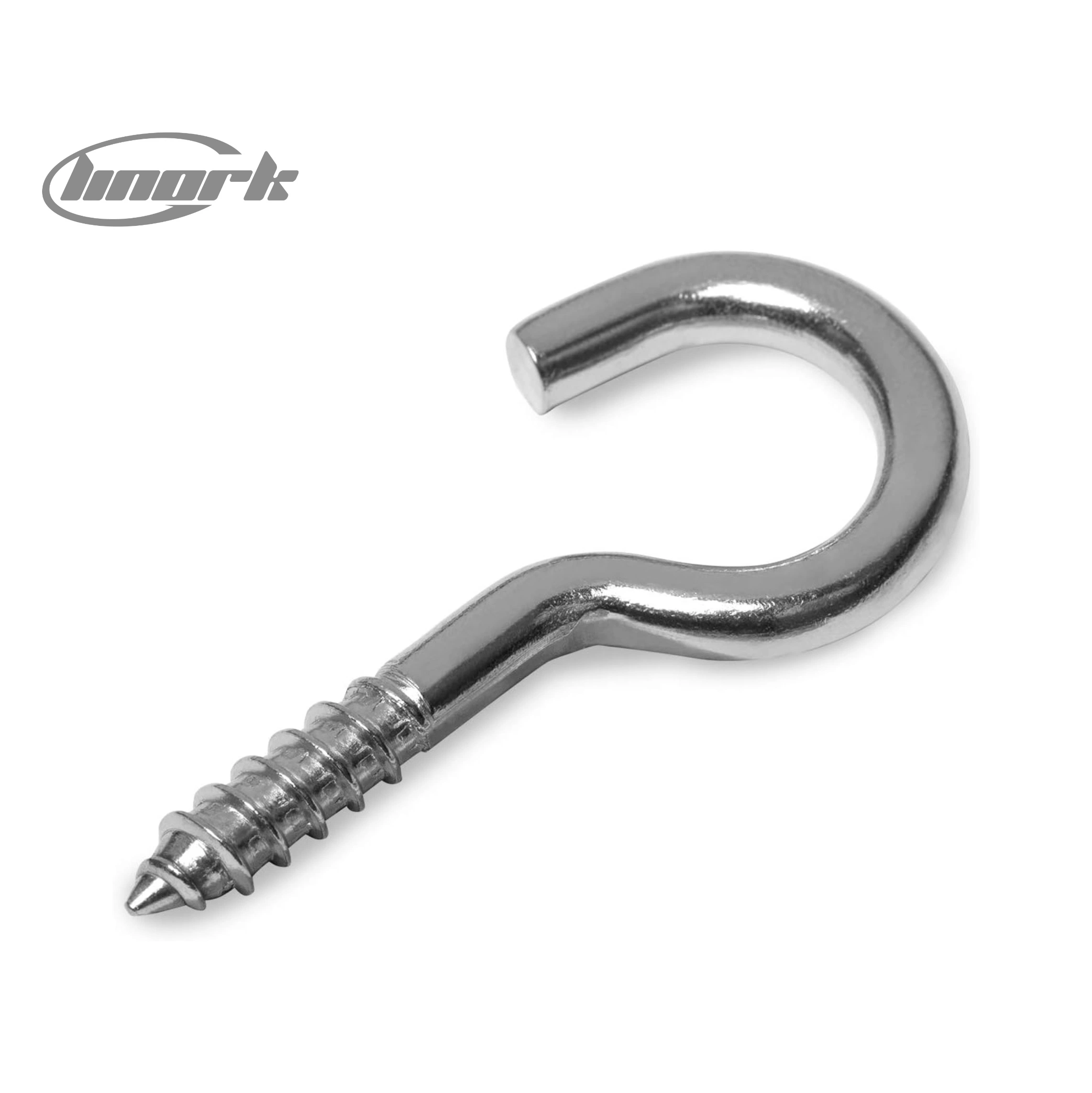 Heavy Tool AISI 304 Stainless Steel Screw Hooks with Wood Thread 5mmx56mm