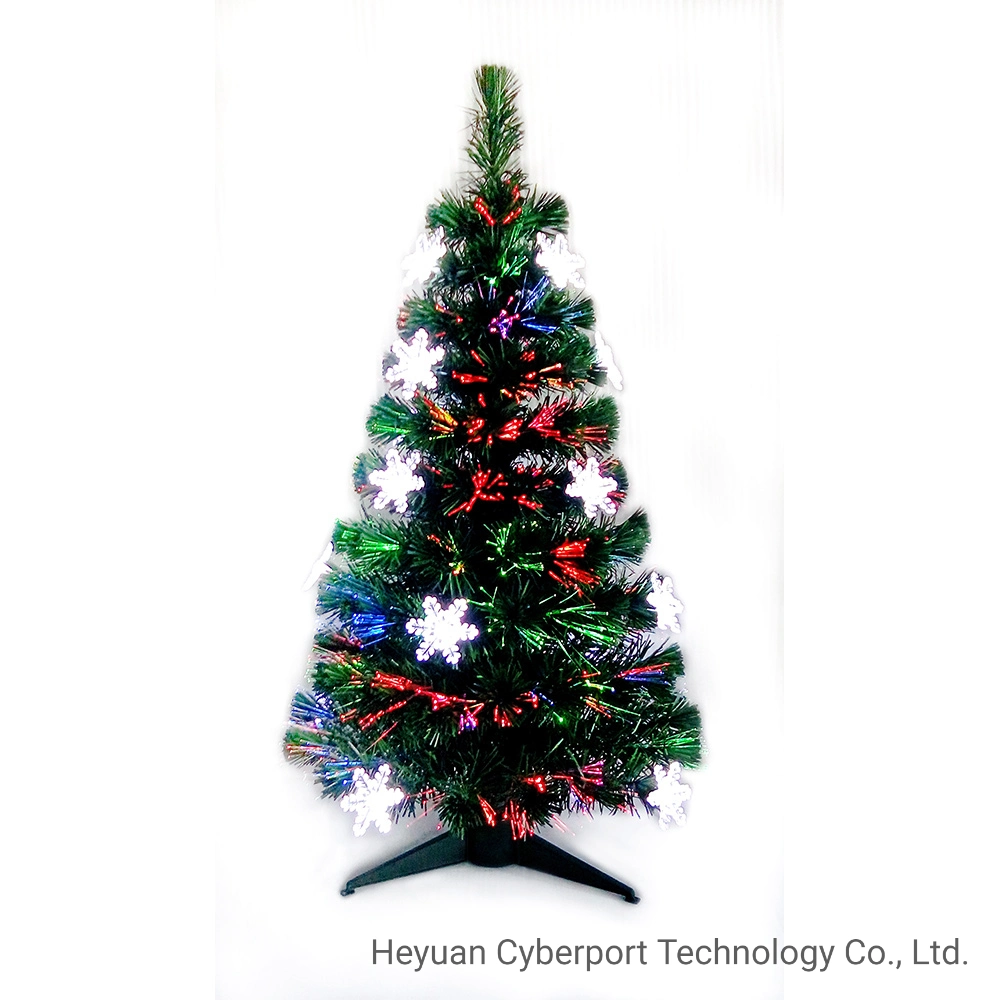 36'' Pre-Lit Fiber Optic Tree Christmas Decoration