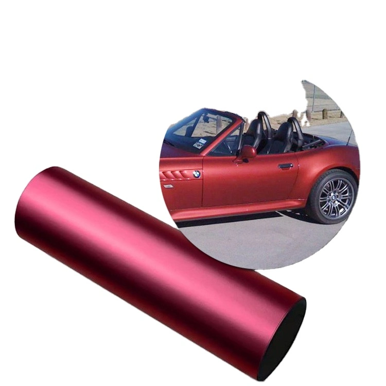 Anolly 1.52*18m Car Wrap Film Matt Metallic Car Body Decoration Sticker Air Channels Easy Wrap Film