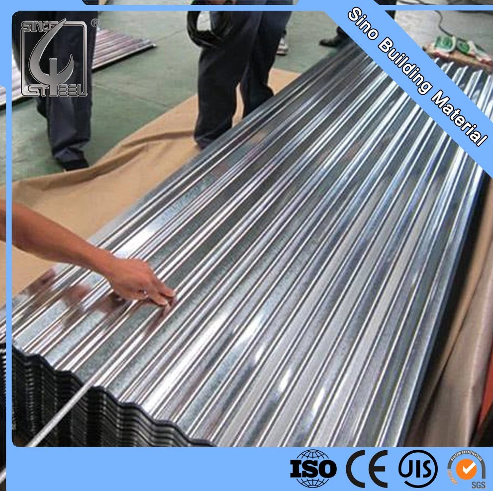 Building Material Dx51d, Dx52D, Dx53D, SGCC Hot Rolled Galvanized Corrugated Steel Plate Roofing Sheet