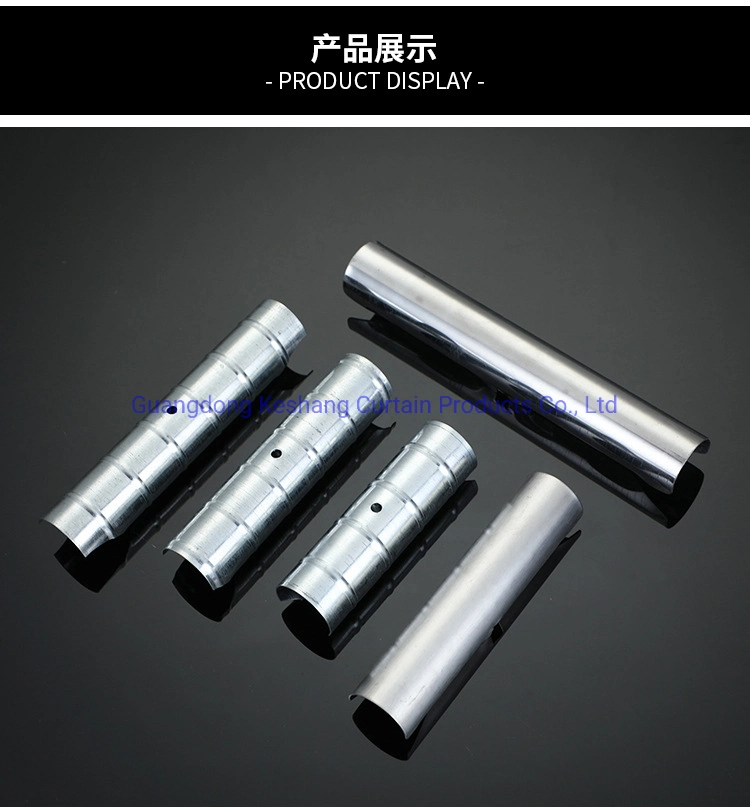 Wholesale/Supplier Popular Hot Sell High quality/High cost performance ABS Head Track Corner Connection Aluminum Material Exquisite Workmanship Curtain Accessories Curtain Rail Connector