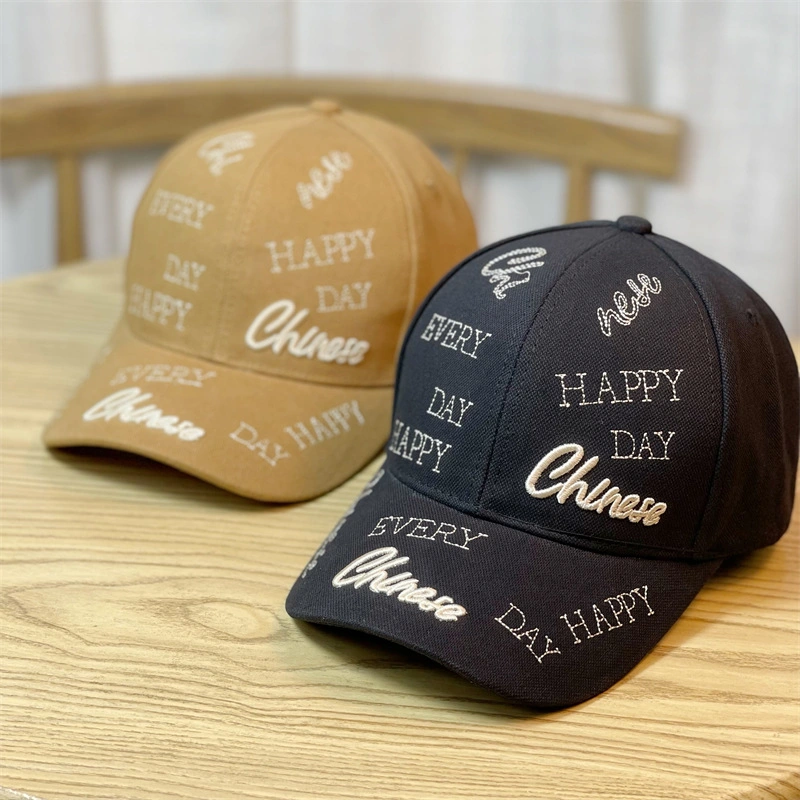 La moda de alta calidad al por mayor de logotipo personalizado Panel 5 parche bordado de sombrero de vaquero gorras de béisbol deportes (CFCP009)