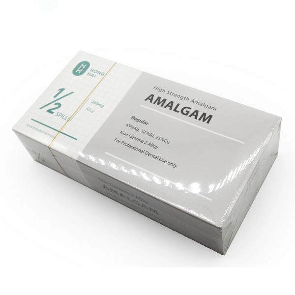 Dental Material Metal Alloy Gk Amalgam Capsules 43% AG 50cap