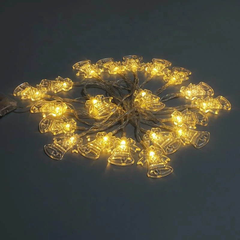 Christmas Light Hanging Decoration Warm White Battery Operated Power LED String Lights