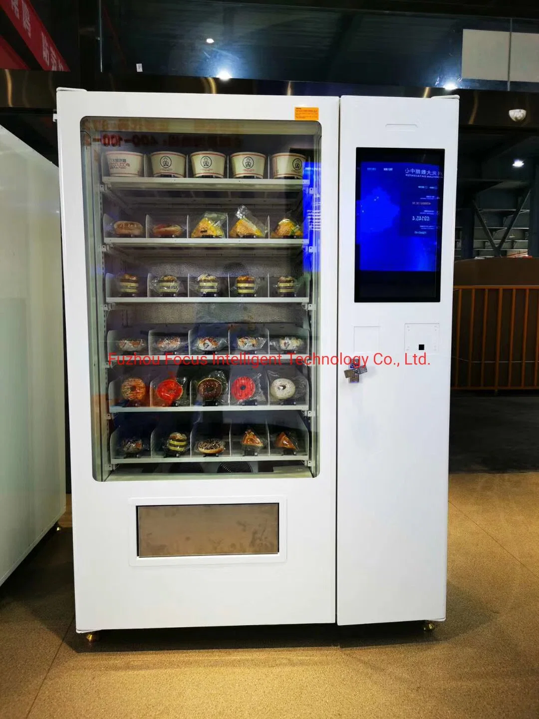 American Hot Sale Cupcake máquina expendedora nos apoyan Moneda