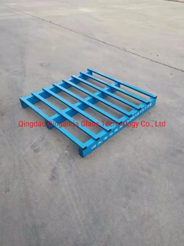 Warehouse Forklift Storage Heavy Duty Galvanized Metal Steel Pallets for Cold Storage