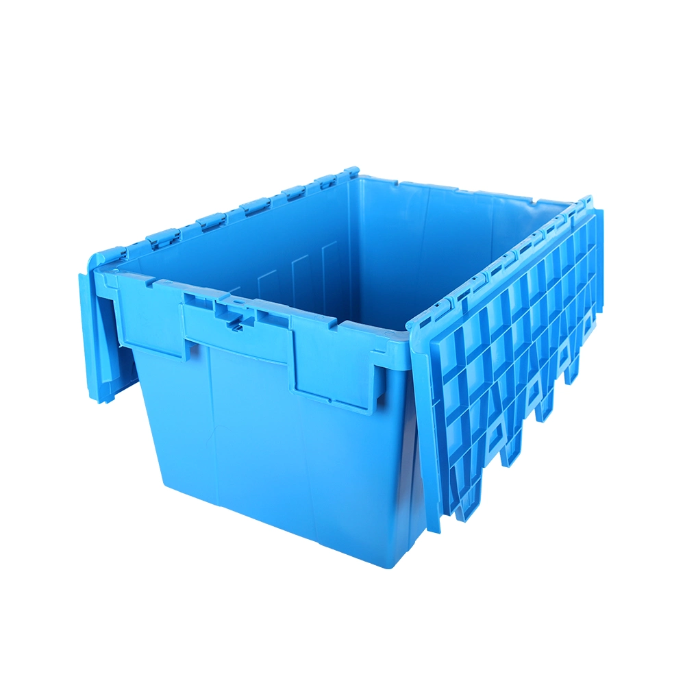 FDA Plastic Storage Crate Boxes in Garments Factory for Cut Garments