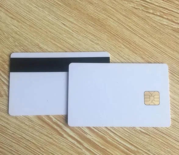 Wholesale Credit Card Size 3 Track 2750OE Magnetic Stripe Blank Cards with White for Payment