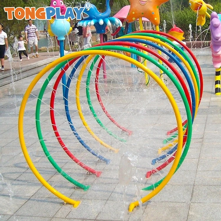 Estilo Cartoon Piscina Parque acuático Juego equipos agua Spray Para niños