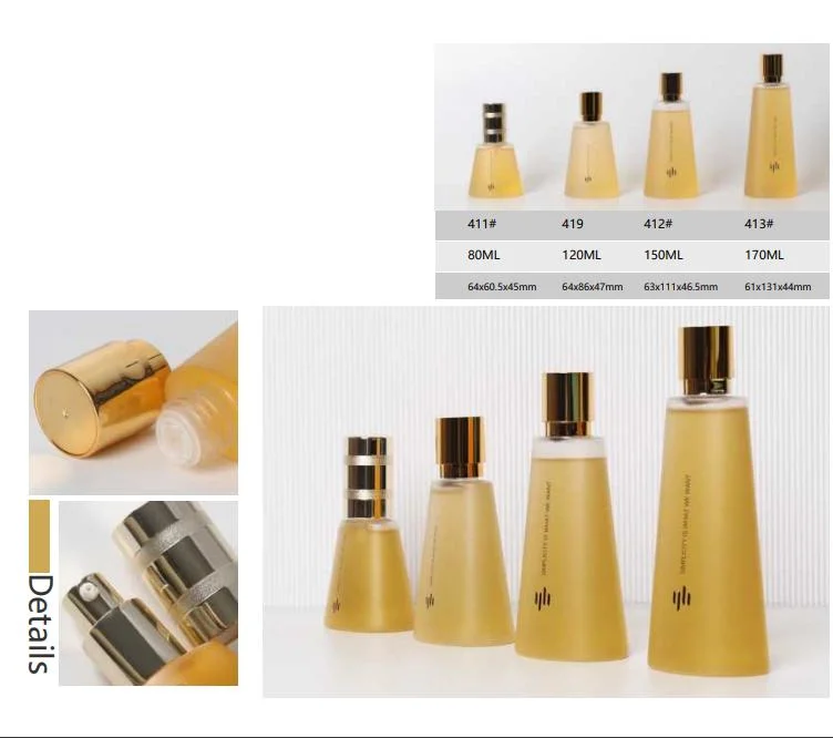 Домашний шампунь флакон для кондиционера для волос PETG Square Косметический насос прессовки Пластиковая бутылка