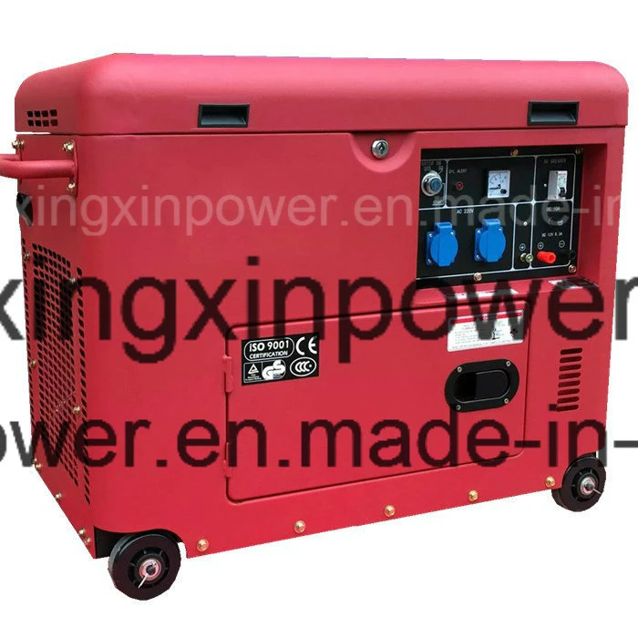 Portable Small Power 5kw Diesel Generator Set with CE