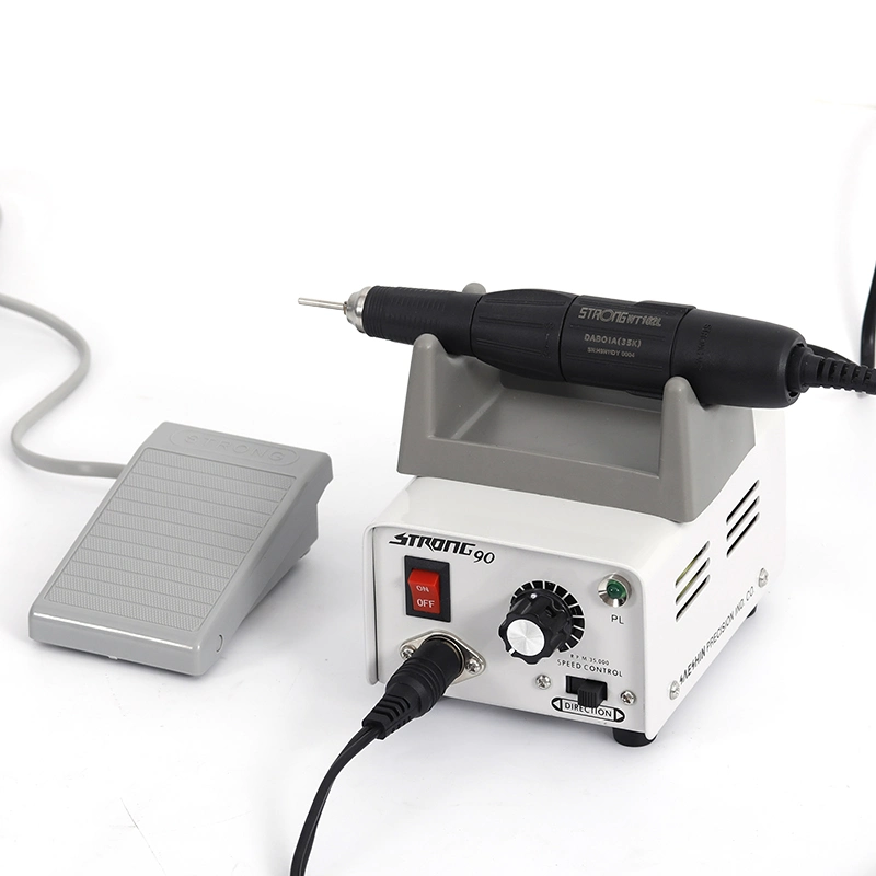 Dental Micromotor 90 Dental Laboratory Equipment Strong Polishing Tool 102L Contra Angle Handpiece