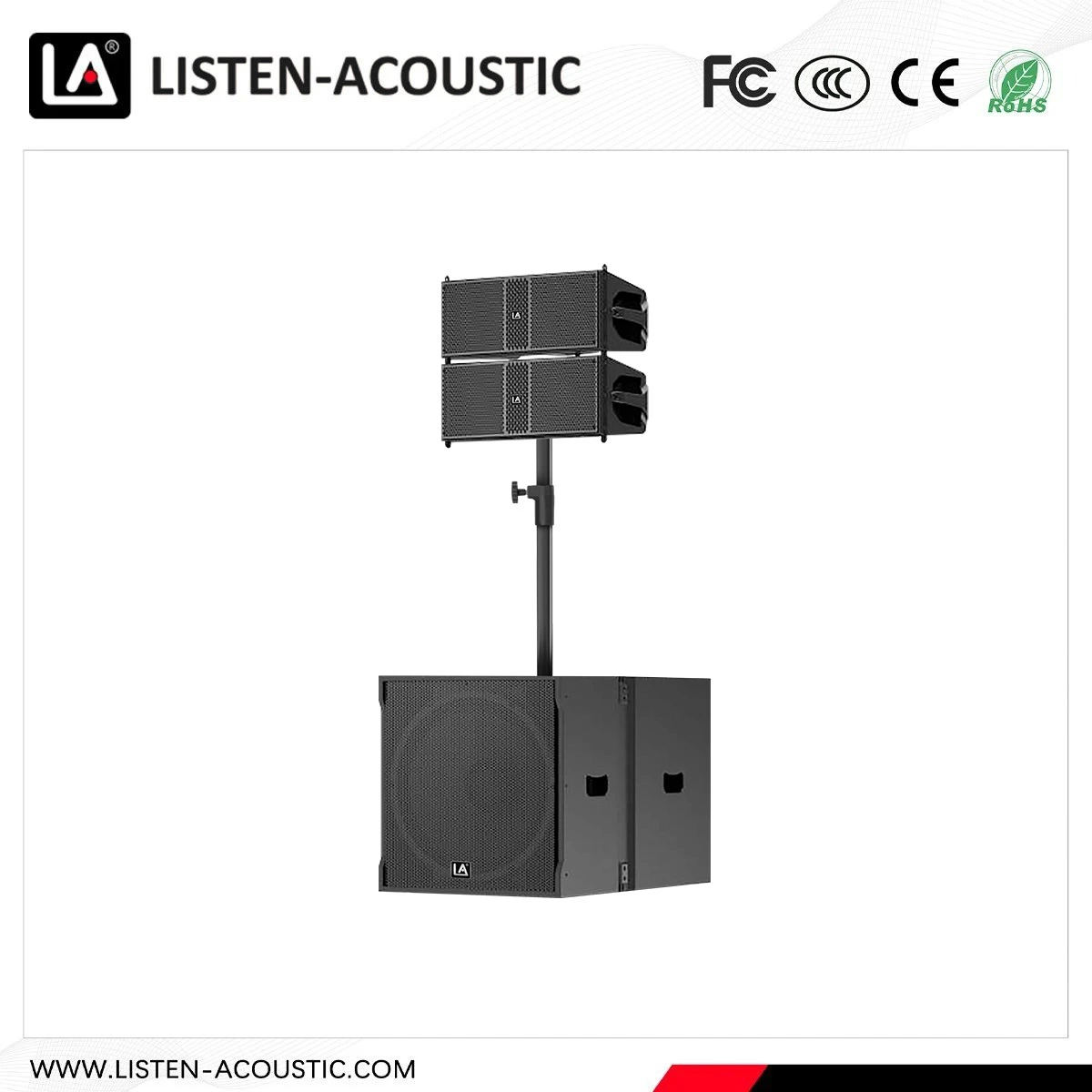 Basic Customization S2-Mini leistungsstarkes Active Line Array System mit DSP Kontrolle